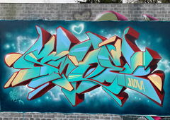 Graffiti Wall in Deutschland - Photo by smoe - smoe, graffiti, smoenova (2020)
