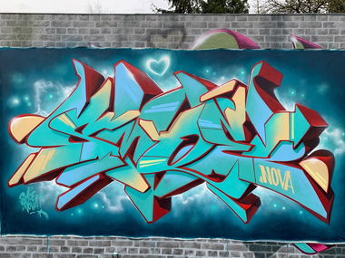 Graffiti Wall in Deutschland - Photo by smoe - smoe, graffiti, smoenova (2020)