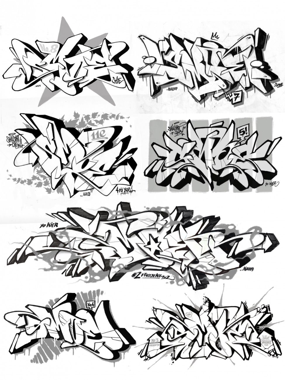 Graffiti Wall - Photo by smoe - smoe, projekt, 52 (2016)