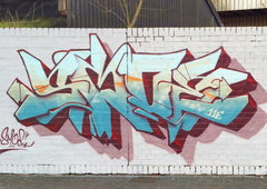 Graffiti Wall in Deutschland - Photo by smoe - smoe, skillart (2013)