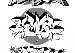 Graffiti Sketch - Photo by smoe - Smoenova, smoe, skillart (2016)