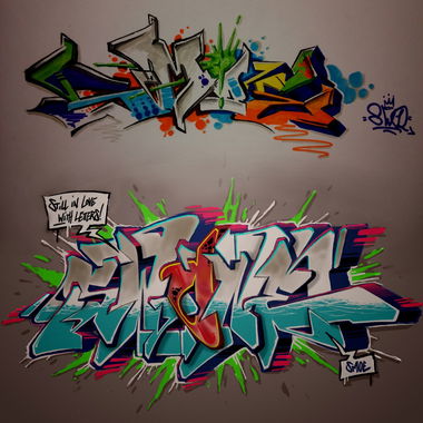 Graffiti Sketch - Photo by smoe - Swone, Smoe, skillart (2016)
