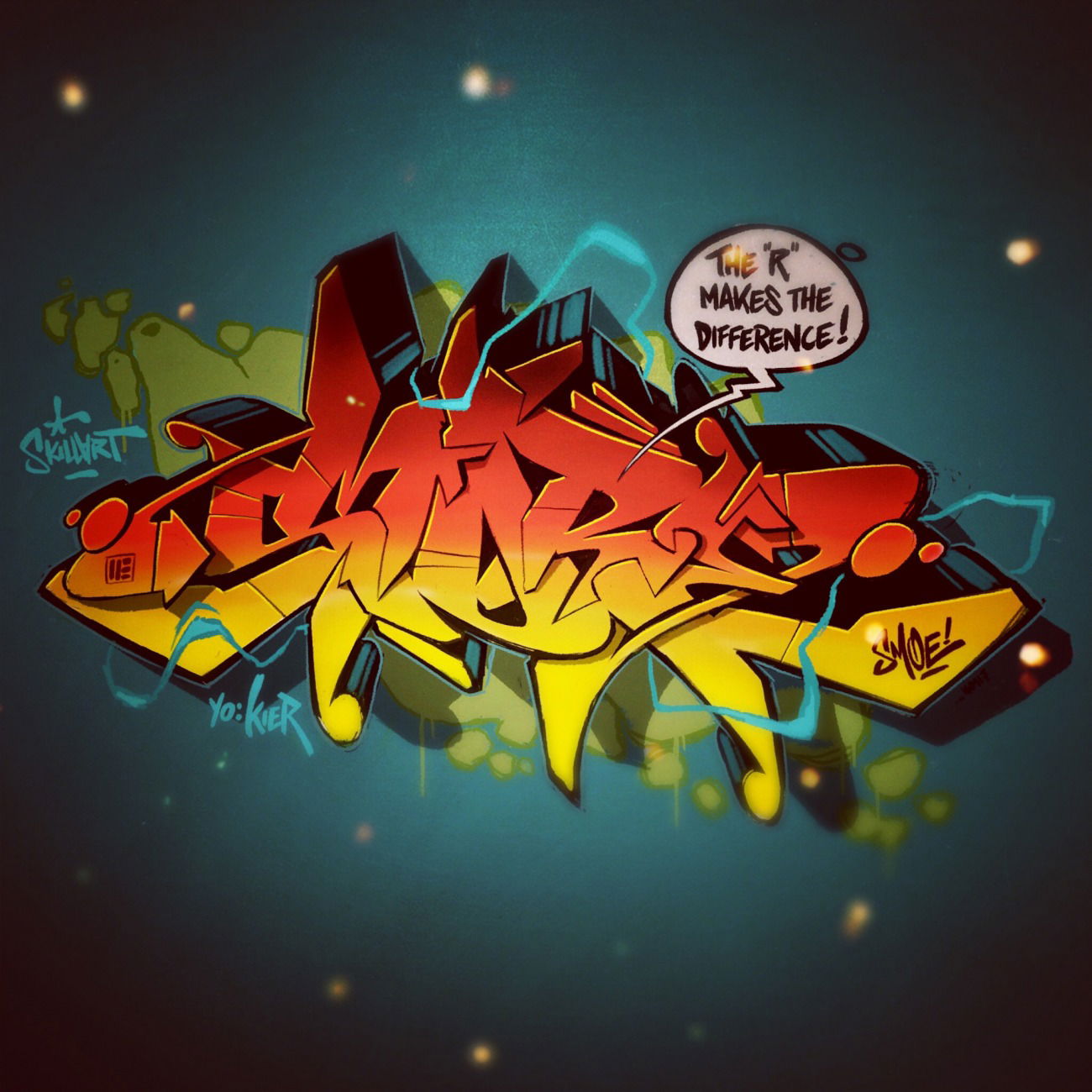 Graffiti Sketch - Photo by smoe - smoe, skillart, standardgraffiti (2016)