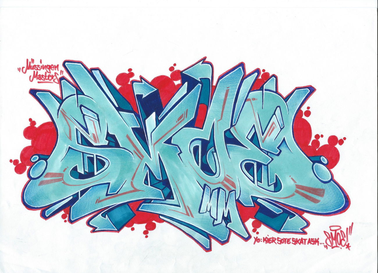 Graffiti Sketch - Photo by smoe - smoe, skillart (2005)