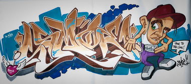 Graffiti Sketch - Photo by smoe - smoe, skillart (2009)