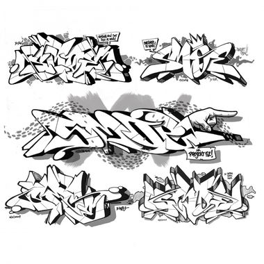 Graffiti Sketch - Photo by smoe (2016)