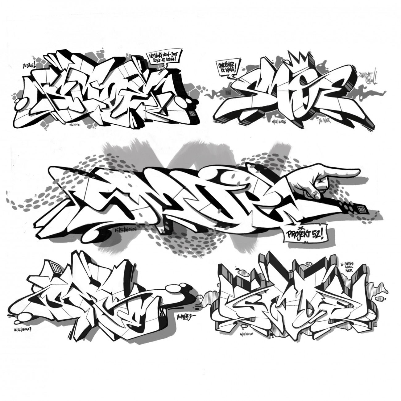 Graffiti Sketch - Photo by smoe (2016)
