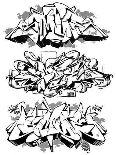 Graffiti Sketch - Photo by smoe - skillart, smoenova, smoe (2016)