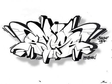 Graffiti Sketch - Photo by smoe - Smoe, Skillart (2015)