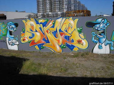 Graffiti Wall in Deutschland - Photo by smoe - Smoe, skillart (2006)
