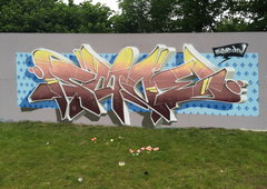 Graffiti Wall in Deutschland - Photo by smoe - smoe, skillart, smoenova (2016)