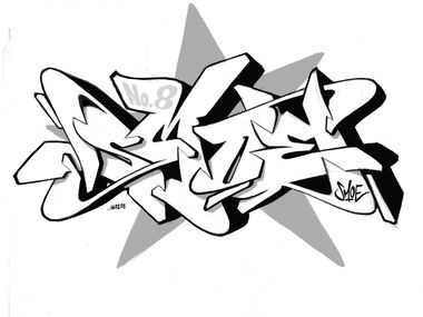 Graffiti Wall - Photo by smoe - smoe, Skillart, daily (2016)