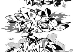 Graffiti Sketch in Warendorf - Photo by smoe (2026)