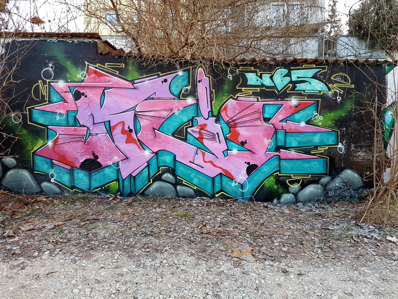 Graffiti Wall - Photo by smokealot