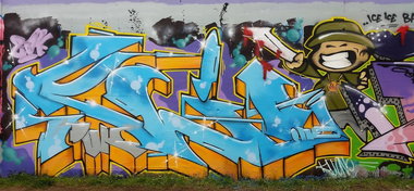 Graffiti Wall - Photo by smokealot - klio, imar