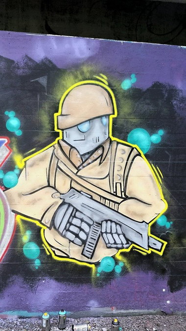 Graffiti Wall - Photo by smokealot - klio