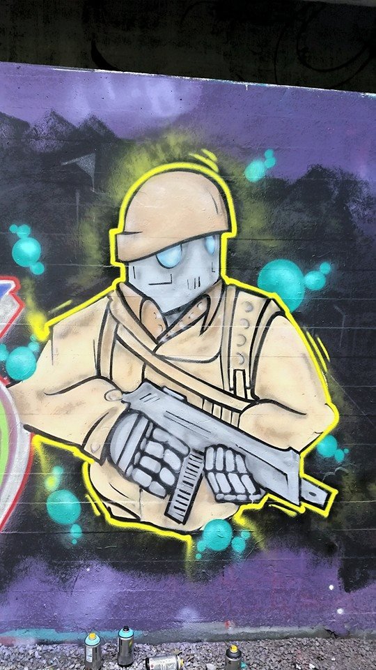 Graffiti Wall - Photo by smokealot - klio