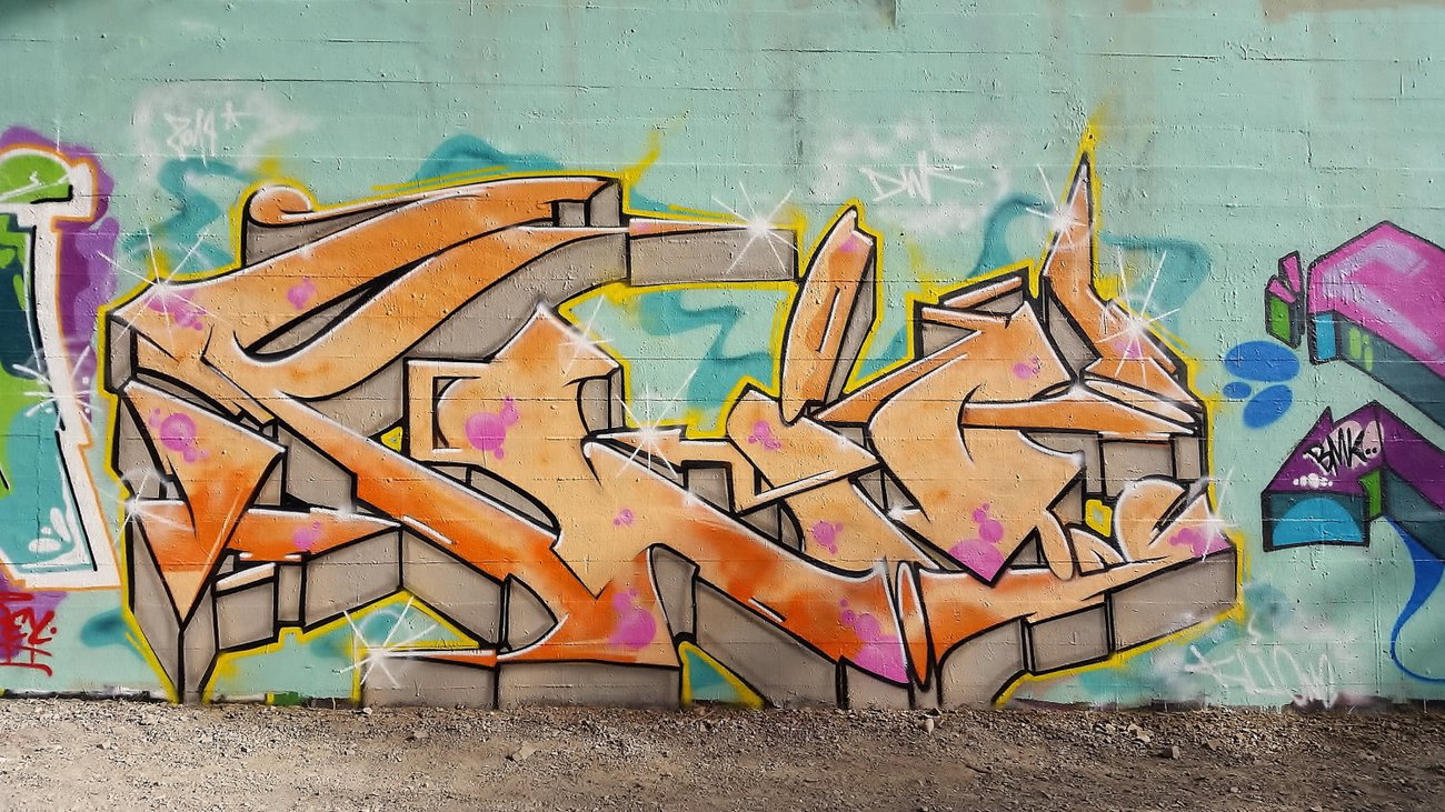 Graffiti Wall - Photo by smokealot - klio