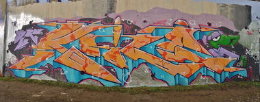 Graffiti Wall - Photo by smokealot - koile, klio