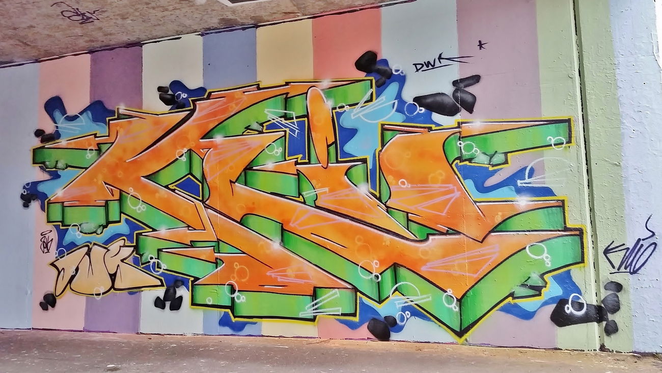 Graffiti Wall - Photo by smokealot