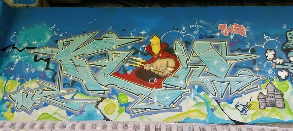 Graffiti Wall - Photo by smokealot - klio