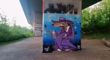 Graffiti Wall - Photo by smokealot