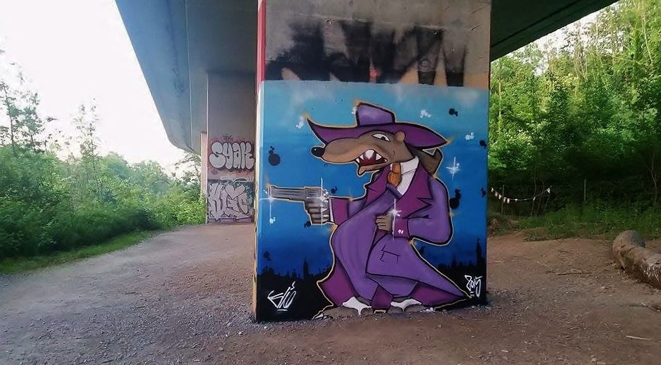 Graffiti Wall - Photo by smokealot