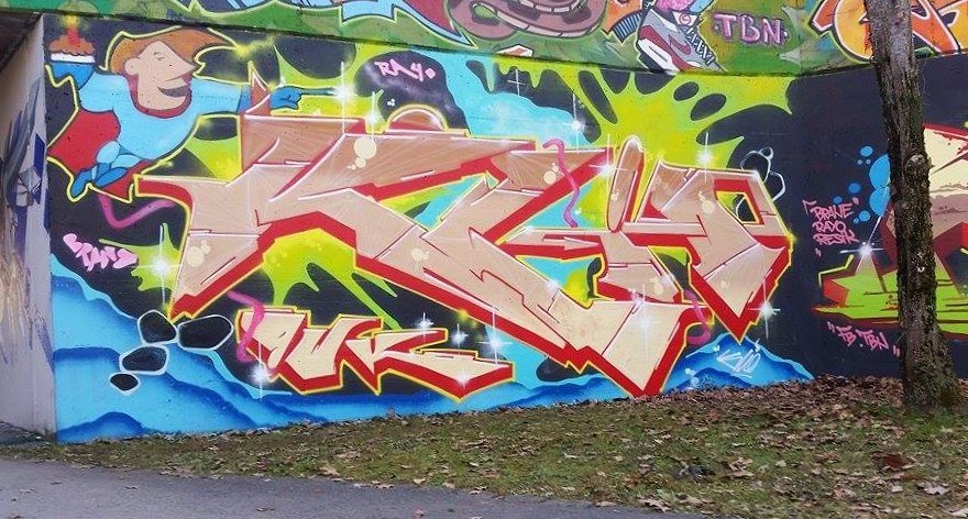 Graffiti Wall - Photo by smokealot