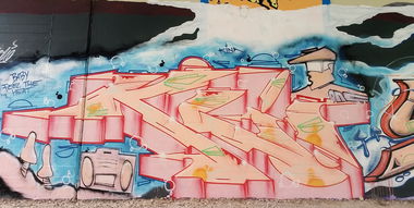 Graffiti Wall - Photo by smokealot