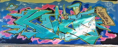 Graffiti Wall - Photo by smokealot - koile