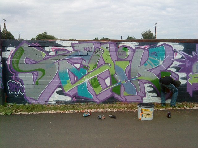 Graffiti Wall - Photo by snaik - snaik (2012)