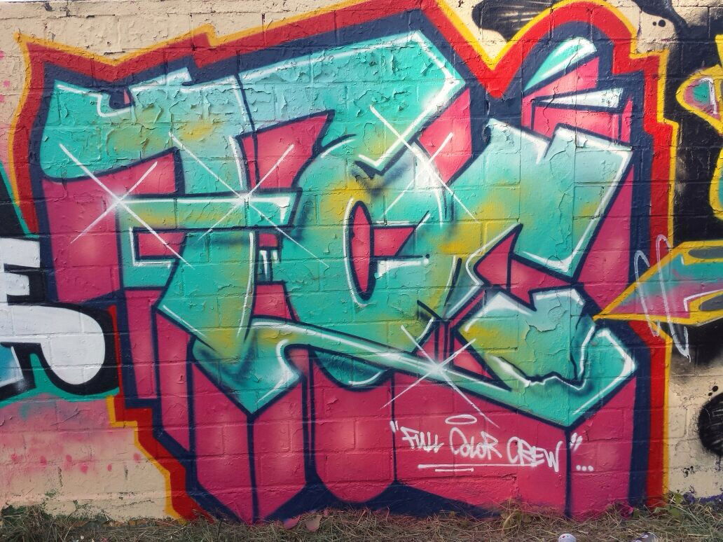 Graffiti Wall - Photo by snaikone - Sair4, fcc, fullcolorcrew