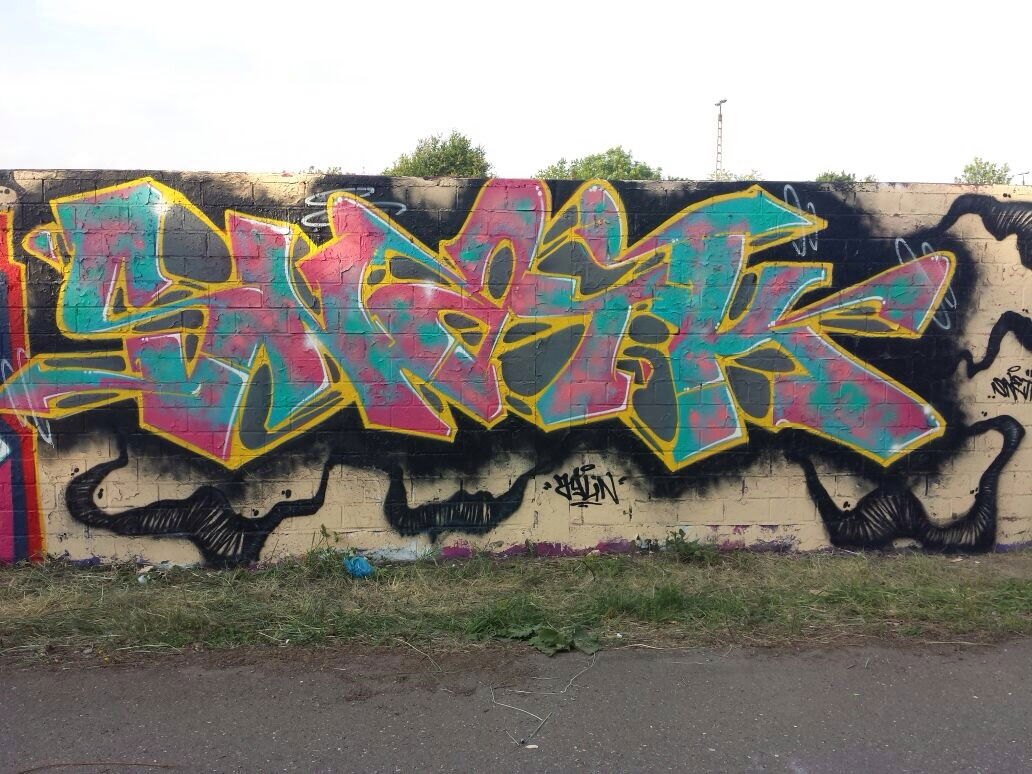 Graffiti Wall - Photo by snaikone - Snaik, snaikone, aylin (2015)