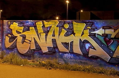 Graffiti Wall - Photo by snaikone - snaik, fcc, fullcolorcrew (2014)