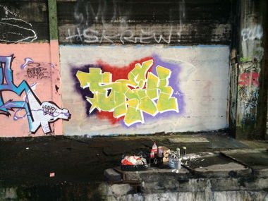 Graffiti Wall - Photo by snaikone - Snaik, snaikone, fcc (2014)