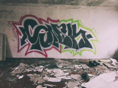 Graffiti Bombing - Photo by snak