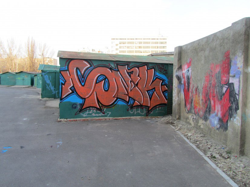 Graffiti Bombing - Photo by snak