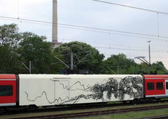 Graffiti Train in HANNOVER - Photo by snaqq - taps, moses