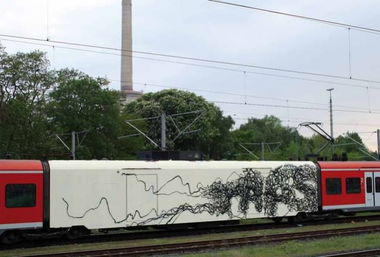 Graffiti Train in HANNOVER - Photo by snaqq - taps, moses