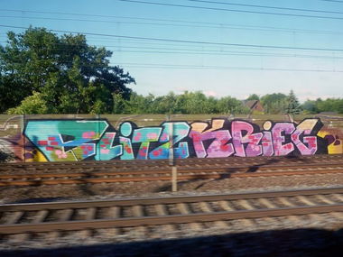 Graffiti Wall - Photo by snaqq - BK, DSU, KGZ