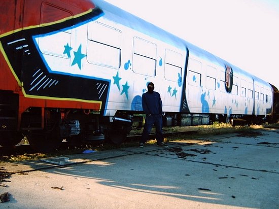 Graffiti Train - Photo by snaqq - 1UP