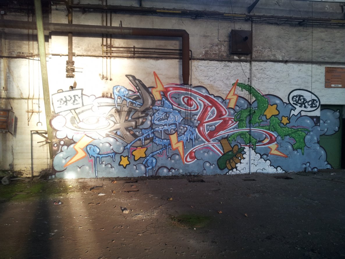 Graffiti Wall in Duisburg - Photo by snekkerz - ferc, gfs, defoe