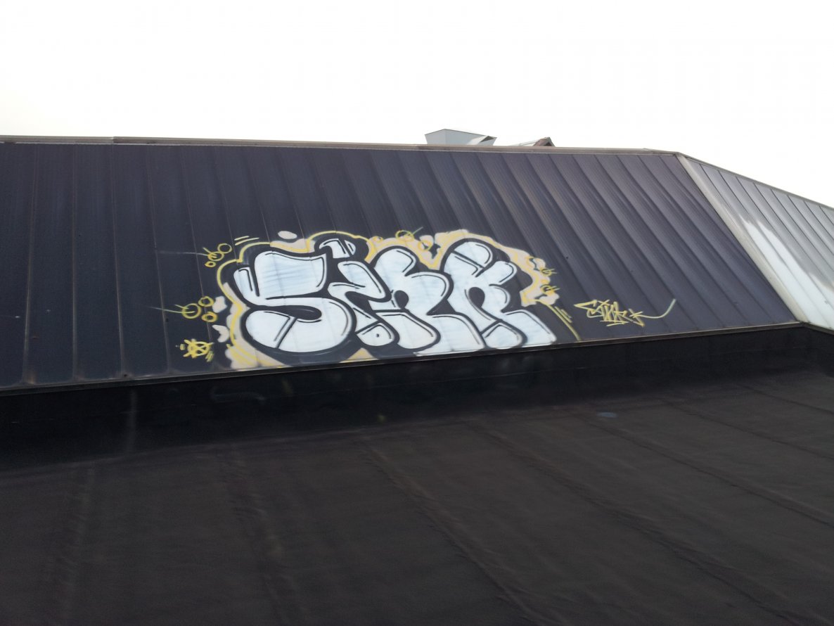 Graffiti Bombing - Photo by snekkerz - sink