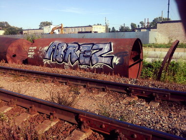 Graffiti Bombing - Photo by sobakapoezd - abrez