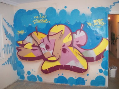 Graffiti Wall - Photo by sobedoublepeace