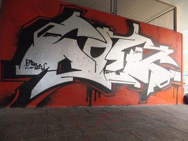 Graffiti Wall - Photo by soekk - emucrew (2015)