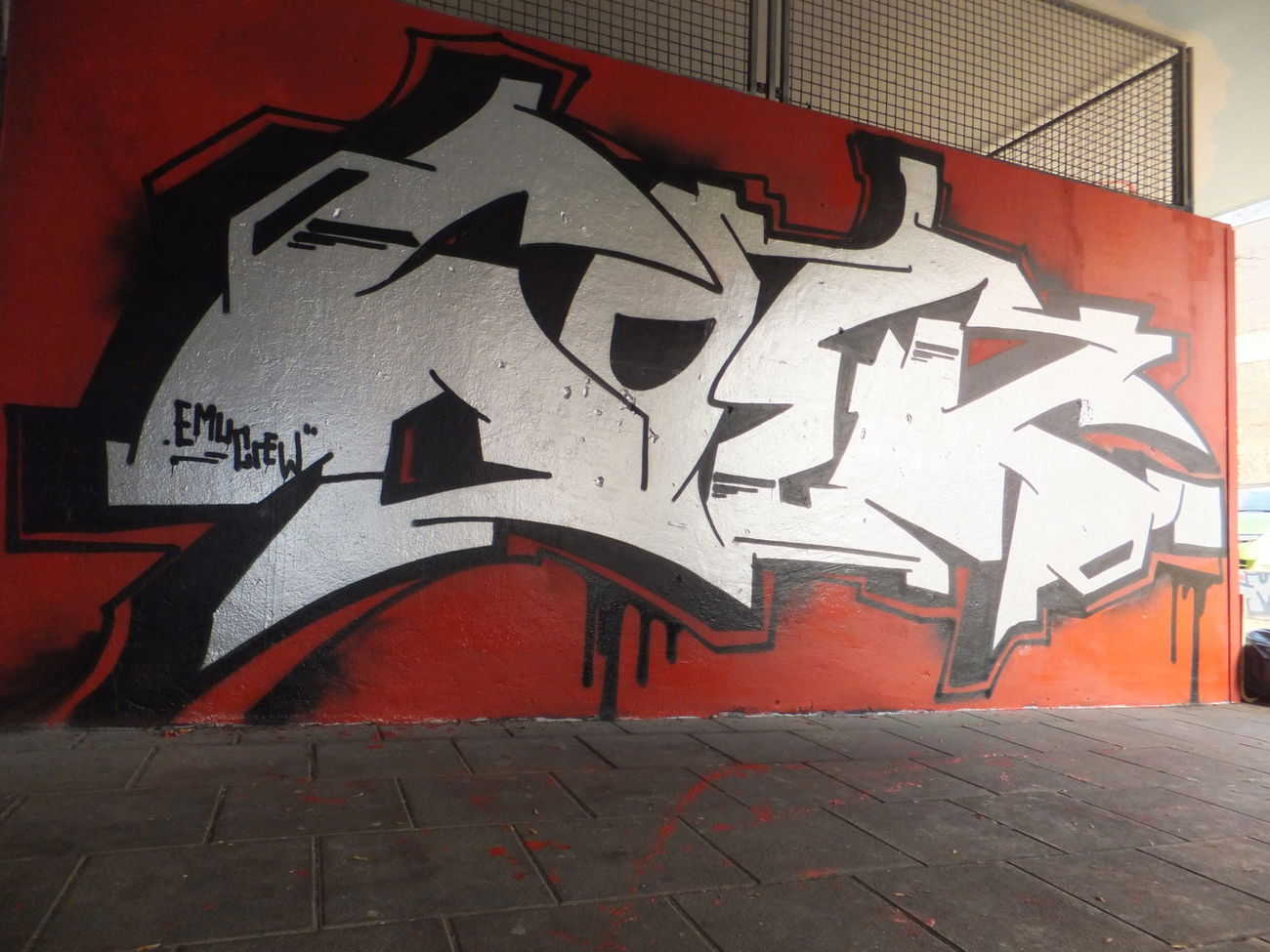 Graffiti Wall - Photo by soekk - emucrew (2015)