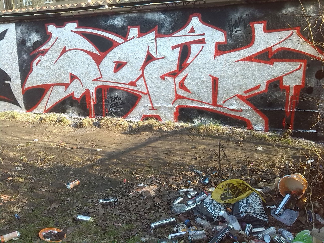 Graffiti Wall - Photo by soekk - emu, crew