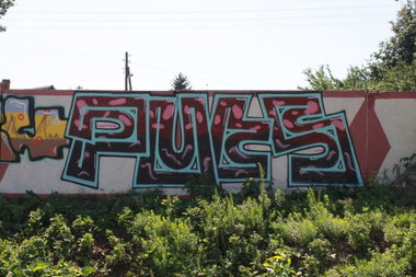 Graffiti Wall in Homyel - Photo by sofat_pubs (2013)