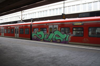 Graffiti Train - Photo by solaplexus - zug